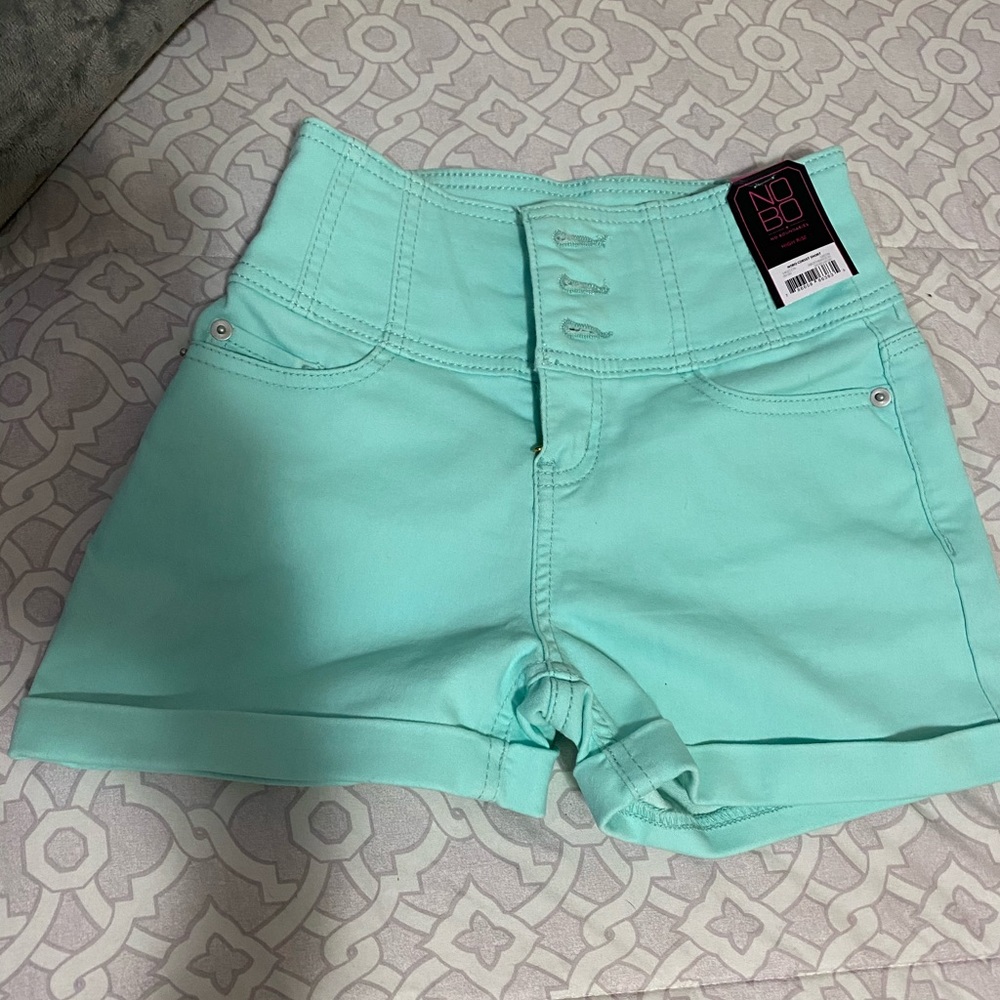 High waisted shorts